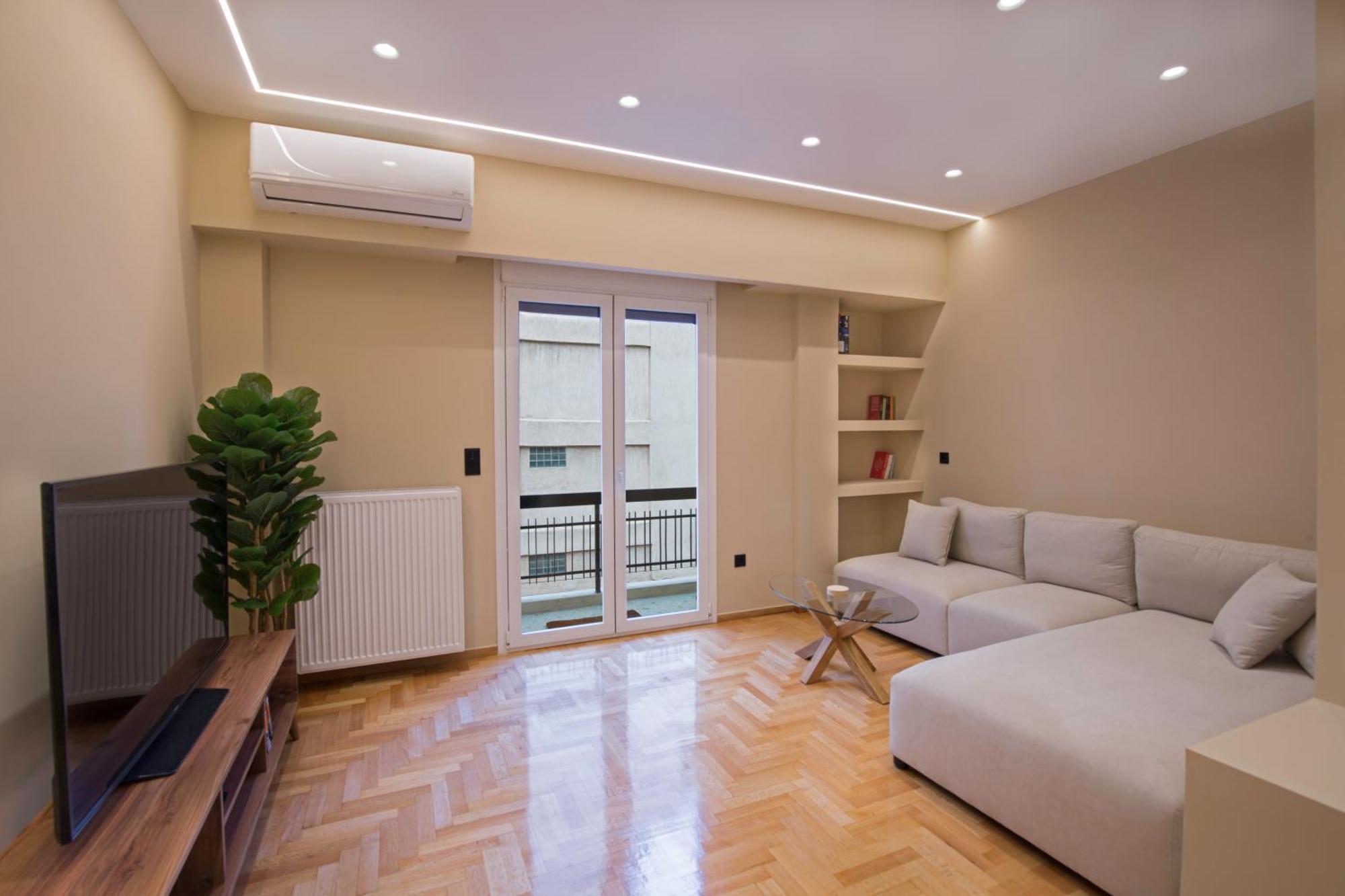 Urban Spacious Apartment Near Kallimarmaron Atene Esterno foto