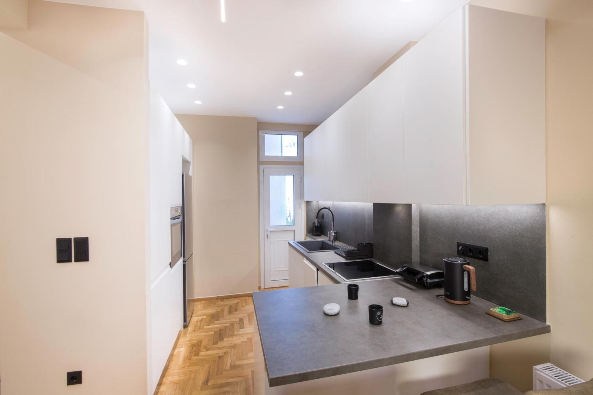 Urban Spacious Apartment Near Kallimarmaron Atene Esterno foto