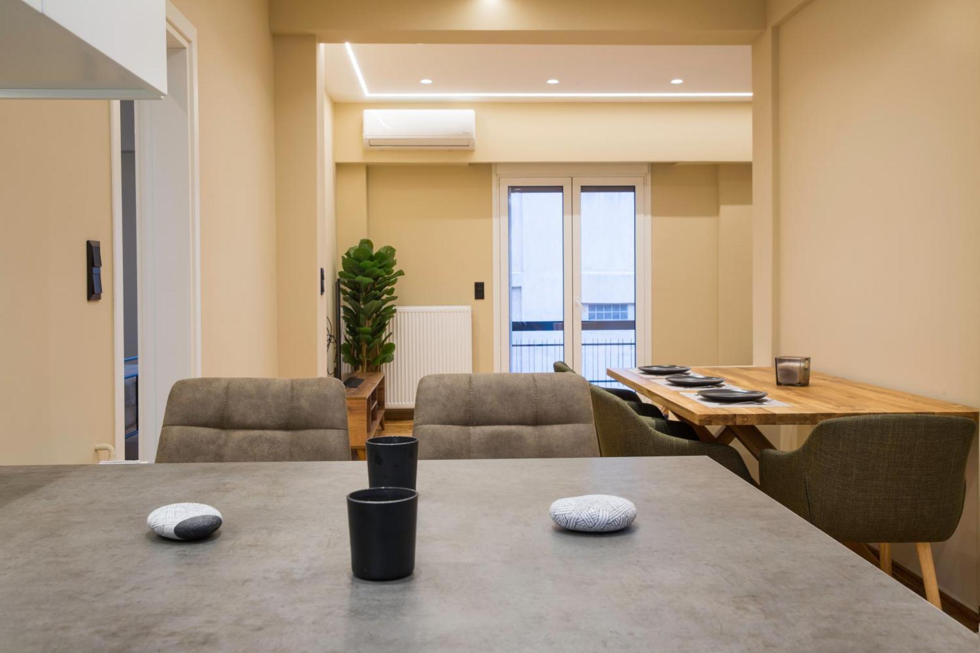 Urban Spacious Apartment Near Kallimarmaron Atene Esterno foto