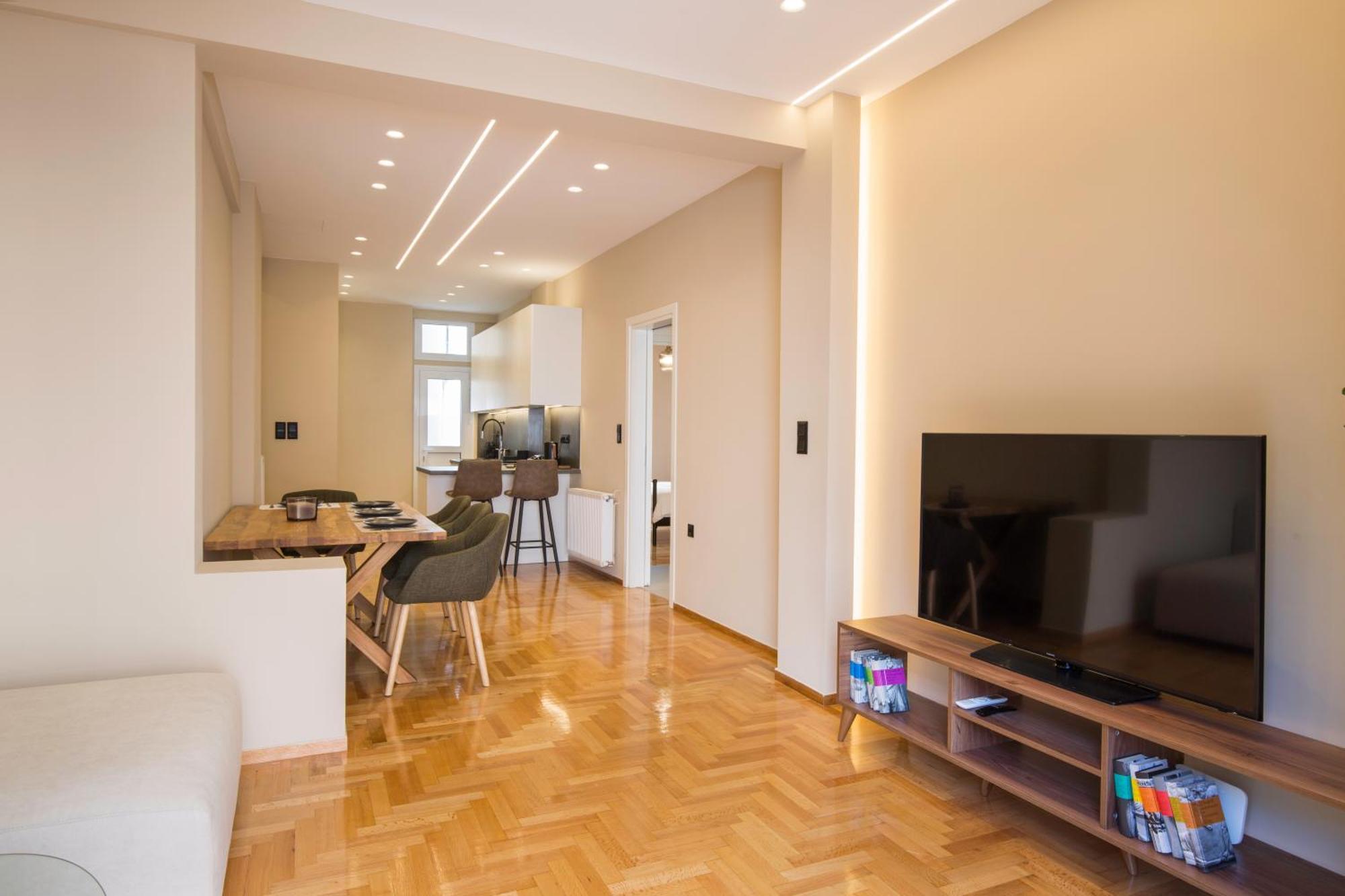 Urban Spacious Apartment Near Kallimarmaron Atene Esterno foto